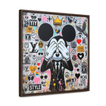 Mickey's Message: Street Art with a Pop Twist