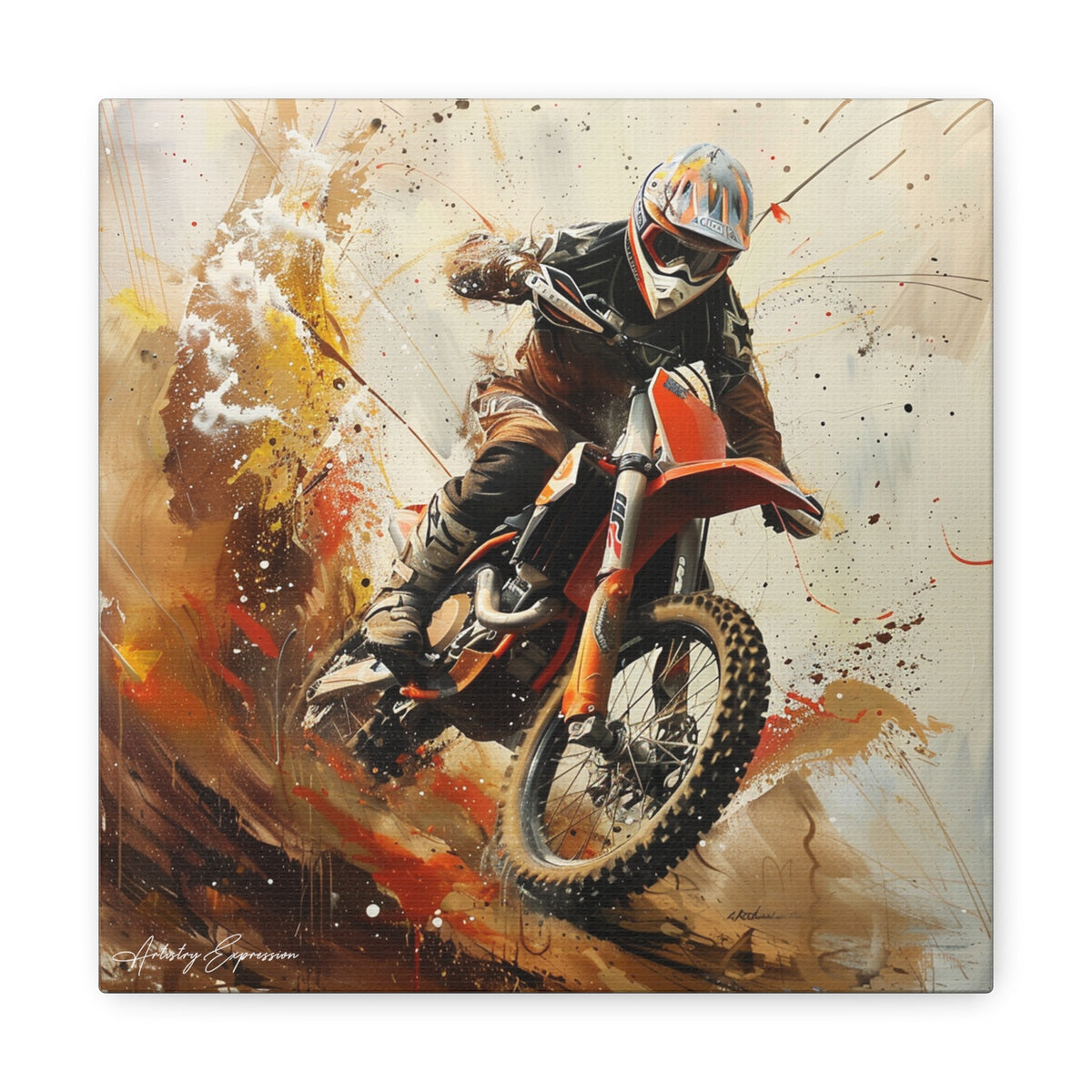Thrills in Motion: Motocross Joy