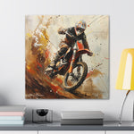 Frissons en mouvement : la joie du motocross