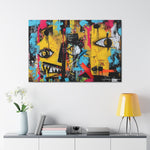 Tapisserie urbaine : une célébration de l'humanité