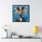 Whimsical Urban Portrait: A Splash of Color