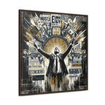 Success Symphony: Graffiti Ode to Financial Triumph