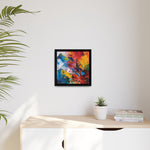 Emotional Echoes: Abstract Canvas Masterpiece