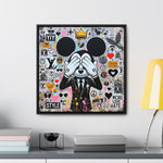 Mickey's Message: Street Art with a Pop Twist