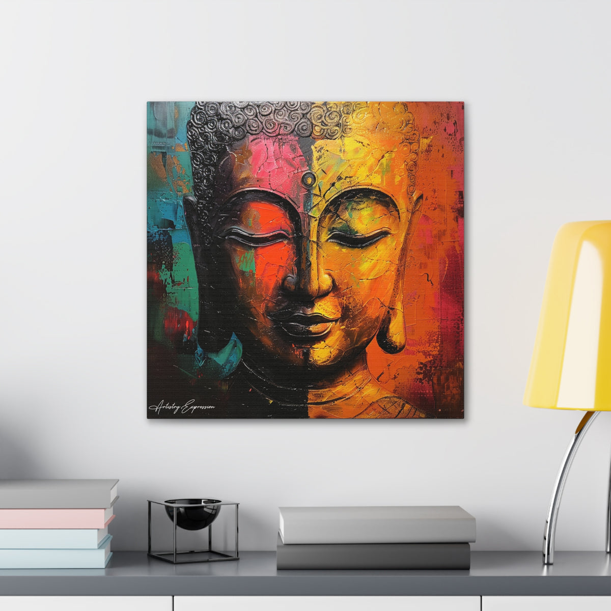 Transcendent Fusion: Contemporary Buddha