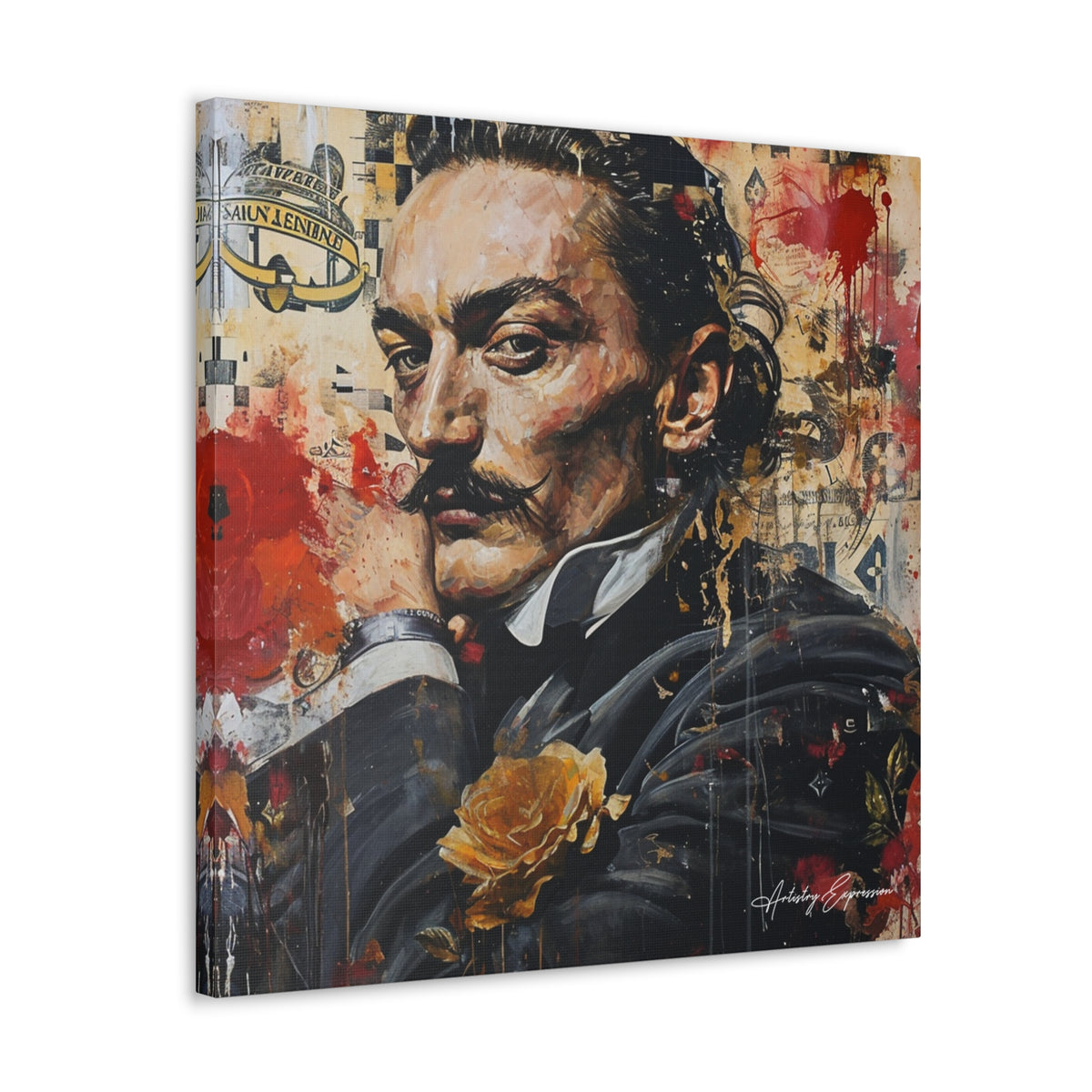 Les yeux d'une perspicacité surréaliste : le portrait de Salvador Dalí