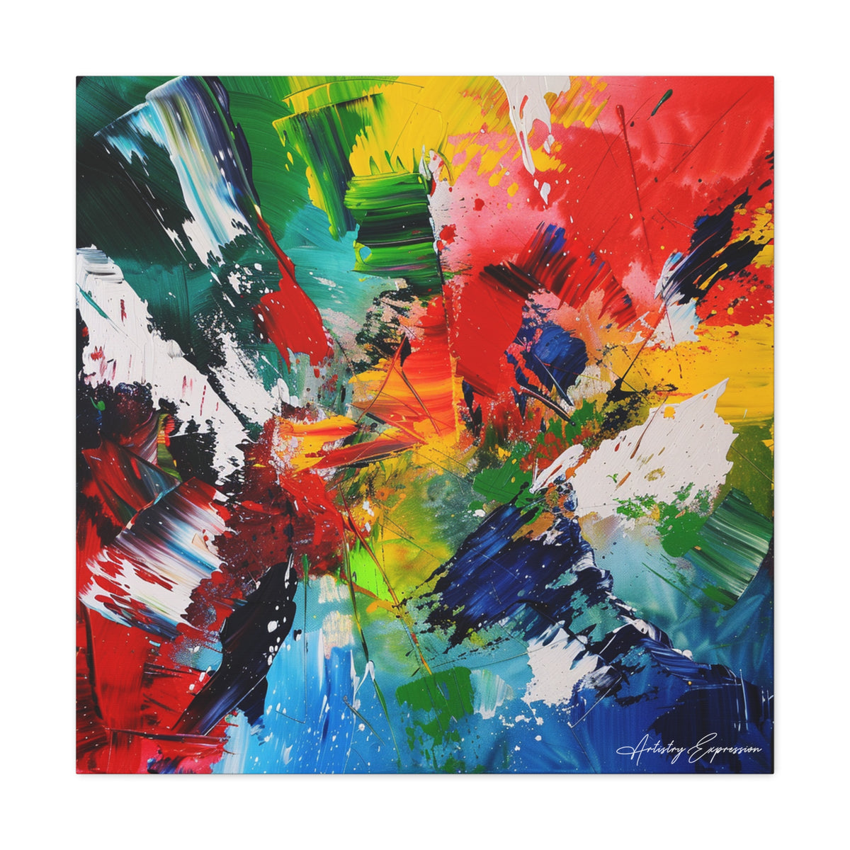 Dynamic Expression: Abstract Palette