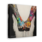 Tagged Together: Graffiti Depiction of Holding Hands