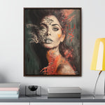 Radiant Charm: Portrait of an Artistic Glamour Lady