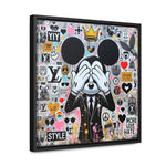 Mickey's Message: Street Art with a Pop Twist