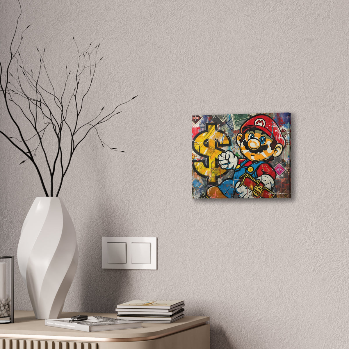 Graffiti Mushroom Kingdom: Mario's Fashionable Journey