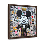 Mickey's Message: Street Art with a Pop Twist