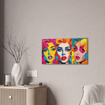 Neon Nostalgia: Faces of 80s and 90s Retro Glam