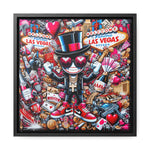 Neon Nights: Graffiti Exploration of Vegas Vibes