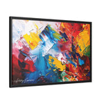 Emotional Echoes: Abstract Canvas Masterpiece