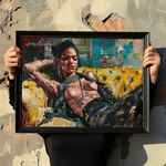 Chill and Chic: Rihanna's Coach of Luxury