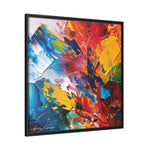 Emotional Echoes: Abstract Canvas Masterpiece