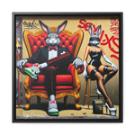 Glamour and Grit: Graffiti Fusion of Playfulness and Opulence