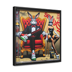 Glamour and Grit: Graffiti Fusion of Playfulness and Opulence