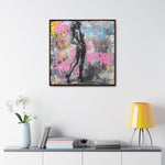 Urban Elegance: Sensuous Graffiti Symphony