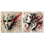 Urban Charm: The Graffiti Enchantress