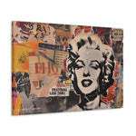 Collage emblématique : Marilyn Monroe dans la culture pop