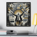 Success Symphony: Graffiti Ode to Financial Triumph