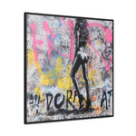 Sultry Streets: Embracing Graffiti Glamour