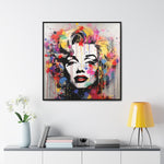 Graffiti Goddess: Marilyn Monroe's Vibrant Visage