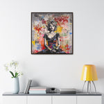 Urban Elegance: Vibrant Graffiti