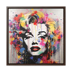 Graffiti Goddess: Marilyn Monroe's Vibrant Visage