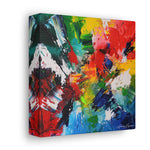 Expression dynamique : palette abstraite