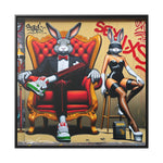 Glamour and Grit: Graffiti Fusion of Playfulness and Opulence