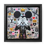 Mickey's Message: Street Art with a Pop Twist