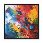 Emotional Echoes: Abstract Canvas Masterpiece