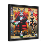 Glamour and Grit: Graffiti Fusion of Playfulness and Opulence