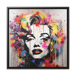 Graffiti Goddess: Marilyn Monroe's Vibrant Visage