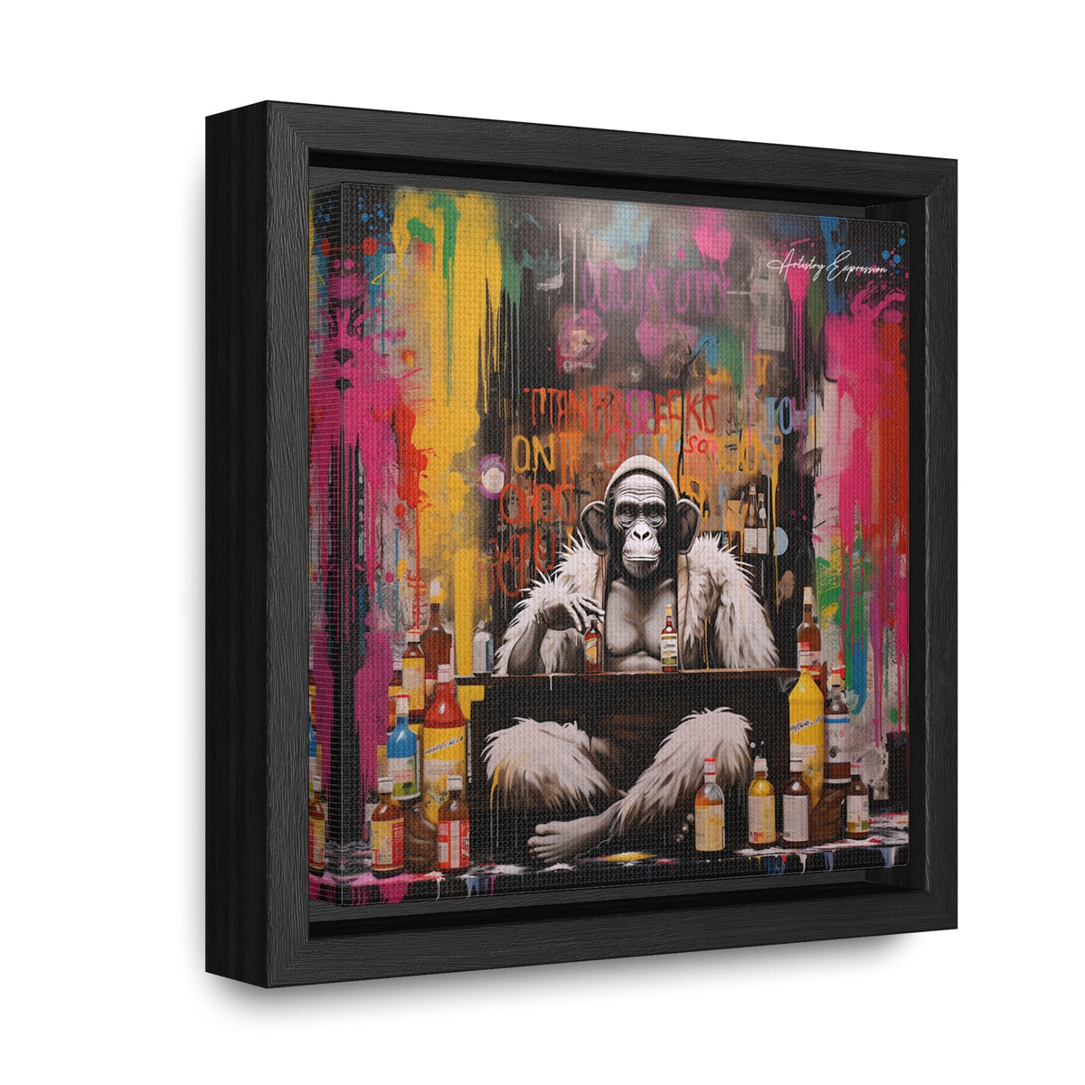 Wild Night Out: Gorilla Hangout in Color