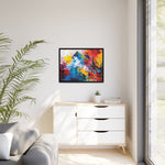 Emotional Echoes: Abstract Canvas Masterpiece