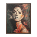 Radiant Charm: Portrait of an Artistic Glamour Lady