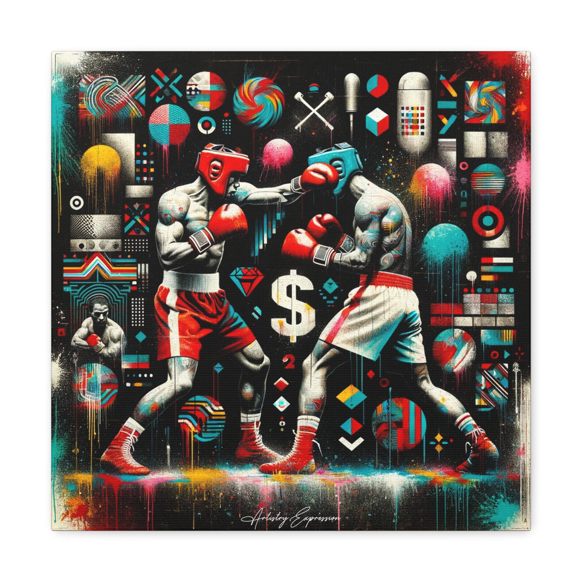 Ali's Battle: A Graffiti Tribute
