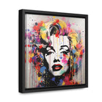 Graffiti Goddess: Marilyn Monroe's Vibrant Visage