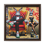 Glamour and Grit: Graffiti Fusion of Playfulness and Opulence