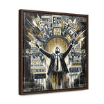 Success Symphony: Graffiti Ode to Financial Triumph