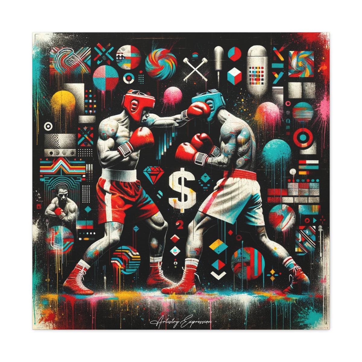 Ali's Battle: A Graffiti Tribute