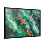 Emerald Shores : abstractions fluidiques