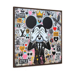 Mickey's Message: Street Art with a Pop Twist