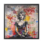 Urban Elegance: Vibrant Graffiti