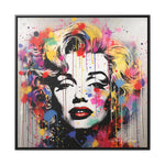 Graffiti Goddess: Marilyn Monroe's Vibrant Visage