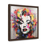 Graffiti Goddess: Marilyn Monroe's Vibrant Visage